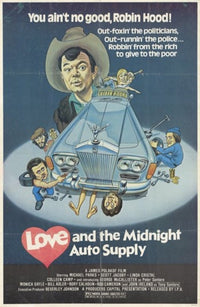 Love and the Midnight Auto Supply Movie Poster (27 x 40) featuring vibrant artwork.