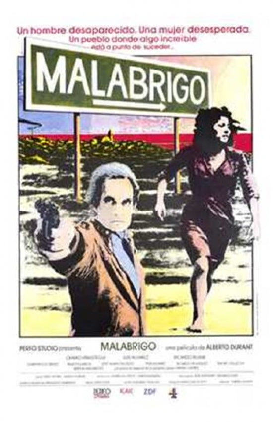 Malabrigo Movie Poster Print showcasing vibrant artwork.