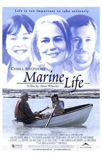 Marine Life Movie Poster Print showcasing vibrant ocean life.