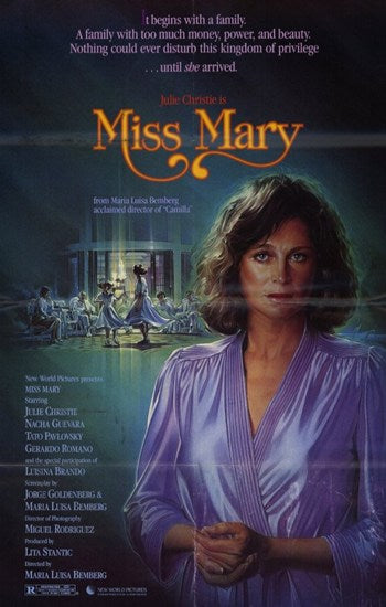 Miss Mary Movie Poster Print showcasing cinematic artwork.