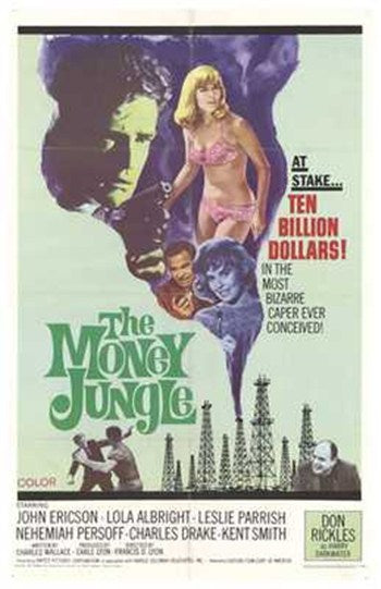 The Money Jungle Movie Poster Print showcasing vibrant colors and striking imagery.