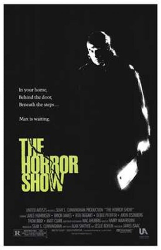 The Horror Show Movie Poster Print showcasing thrilling horror art.