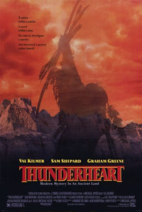 Thunderheart Movie Poster Print showcasing captivating film imagery.