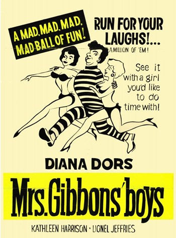 Mrs Gibbons' Boys Movie Poster Print featuring classic film artwork.