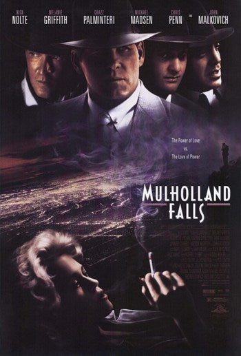 Mulholland Falls Movie Poster Print showcasing classic film art.