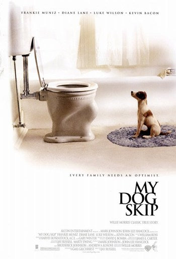 My Dog Skip Movie Poster Print featuring a boy and his dog