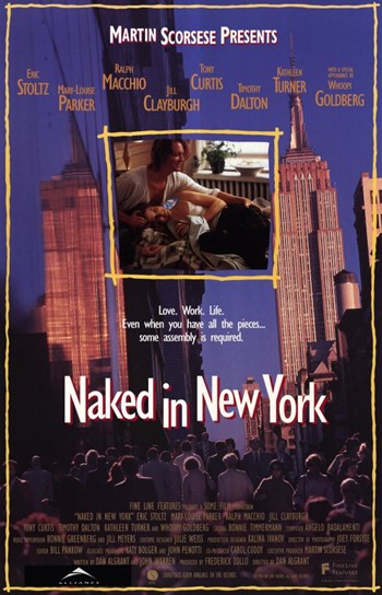 Naked in New York Movie Poster Print showcasing classic film art.