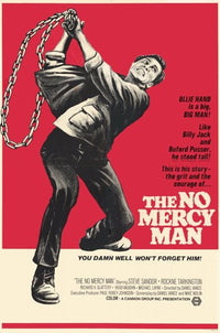 No Mercy Man Movie Poster Print featuring dynamic visuals