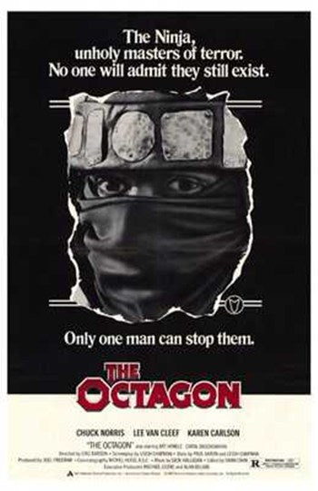 The Octagon Movie Poster Print featuring dynamic visuals from the iconic film.