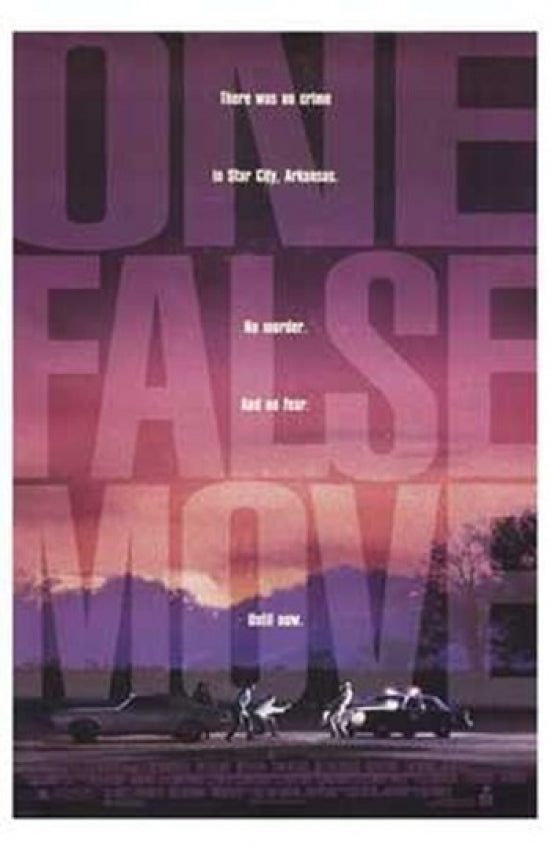 One False Move Movie Poster - Captivating film decor