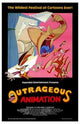 Outrageous Animation Movie Poster Print showcasing colorful animated art.