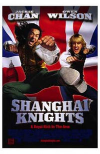 Shanghai Knights Movie Poster Print showcasing action and adventure.