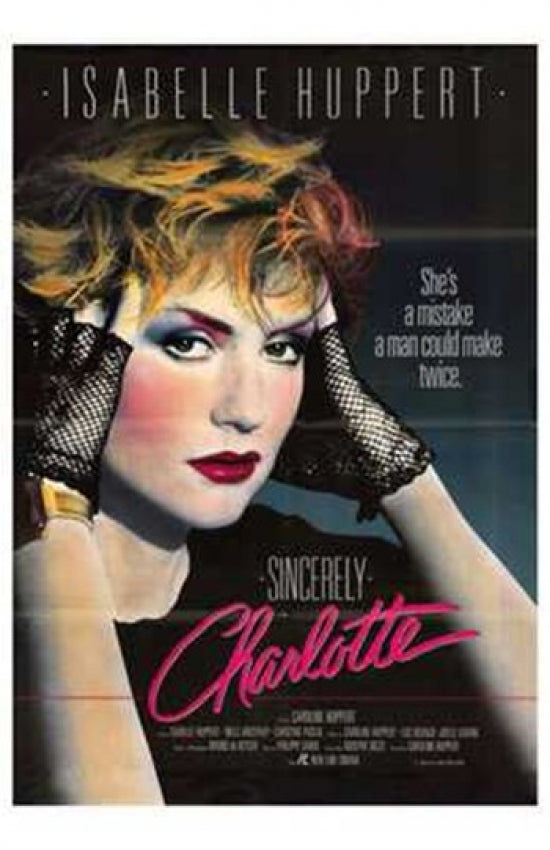 Sincerely Charlotte Movie Poster Print showcasing cinematic artwork.