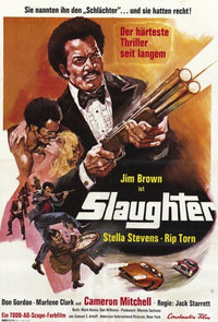 Slaughter Movie Poster Print featuring striking cinematic art