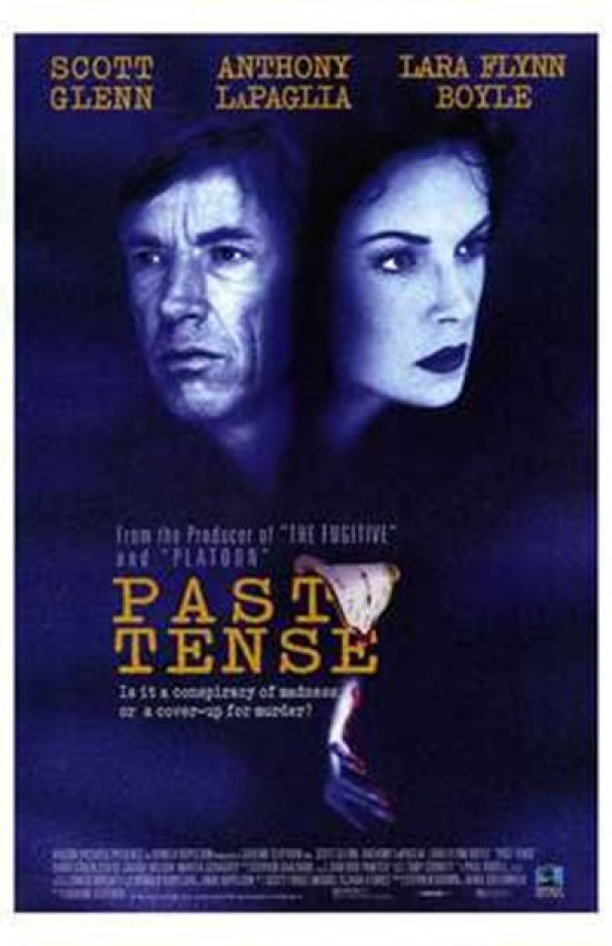 Past Tense Movie Poster Print showcasing vibrant colors and cinematic artwork.