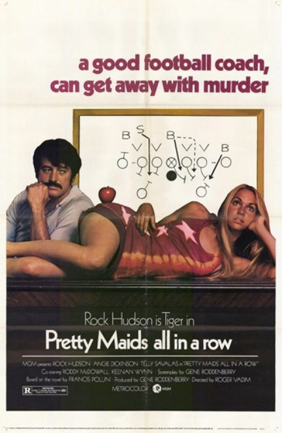 Pretty Maids All in a Row Movie Poster Print on premium paper