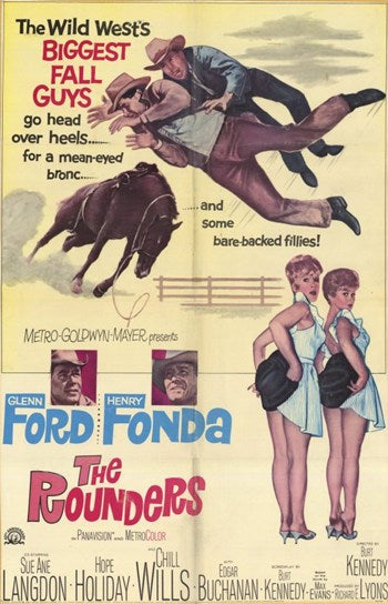 The Rounders Movie Poster - Classic Film Artwork