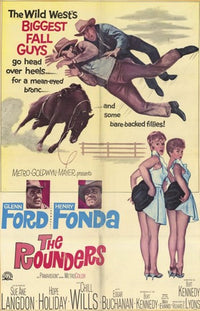 The Rounders Movie Poster - Classic Film Artwork
