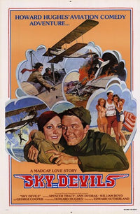 Sky Devils Movie Poster Print showcasing aviation excitement.