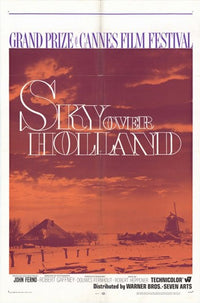 Sky Over Holland Movie Poster Print featuring serene Dutch landscape.