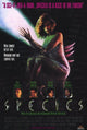 Species Movie Poster Print showcasing thrilling imagery.