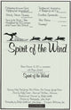 Spirit of the Wind Movie Poster Print featuring vibrant imagery.