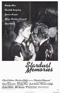 Stardust Memories Movie Poster Print featuring nostalgic film imagery.