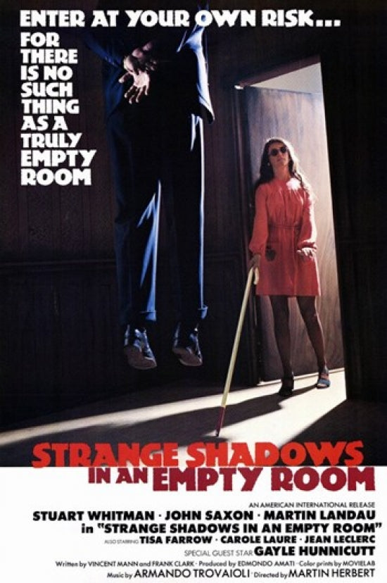 Strange Shadows in an Empty Room Poster Print