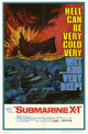 Submarine X-1 Movie Poster showcasing classic sci-fi artwork.
