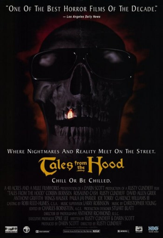 Tales from the Hood Movie Poster Print showcasing gripping horror art.