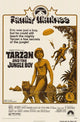 Tarzan and the Jungle Boy movie poster print showcasing vibrant jungle adventure.