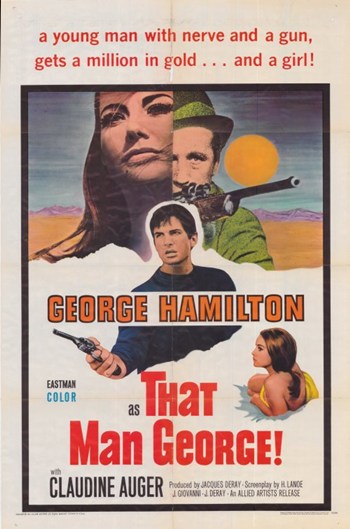 That Man George Movie Poster Print showcasing vibrant colors and cinematic details.