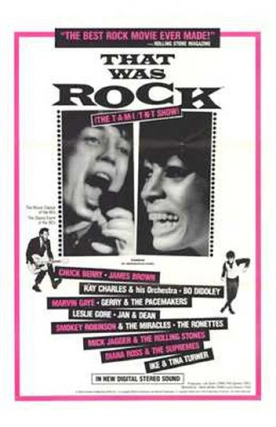 'That Was Rock' Movie Poster Print - A vibrant tribute to rock music.