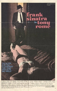 Tony Rome Movie Poster Print showcasing classic film imagery