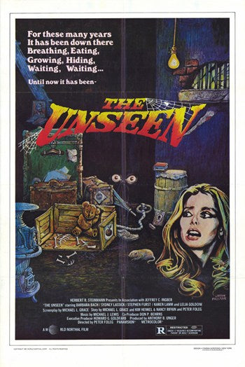 The Unseen Movie Poster - Enigmatic design for film lovers