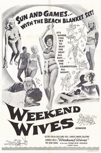 Weekend Wives Movie Poster Print, vibrant colors, movie art