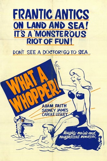 What a Whopper Movie Poster Print showcasing vibrant colors and classic film art.