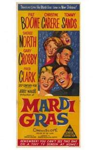 Mardi Gras Movie Poster Print showcasing vibrant colors and festive design.
