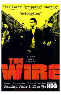 The Wire Movie Poster featuring iconic series visuals.
