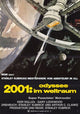 2001: A Space Odyssey Movie Poster Print showcasing classic science fiction art.