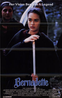 Bernadette Movie Poster Print in multiple sizes.