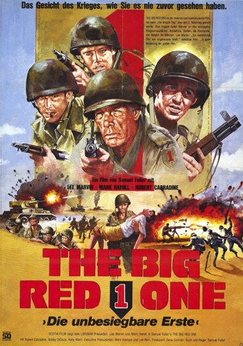 The Big Red One Movie Poster Print showcasing WWII themes.