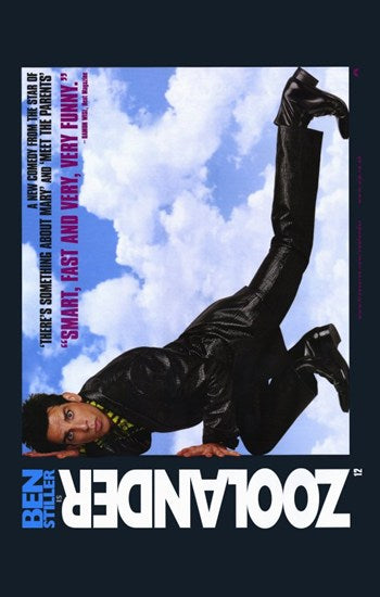 Zoolander Movie Poster Print showcasing vibrant comedy imagery.