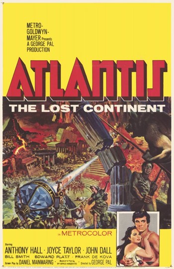 Atlantis the Lost Continent Movie Poster Print
