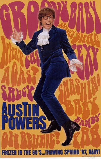 Austin Powers International Man of Mystery Movie Poster