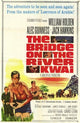 Bridge on the River Kwai Movie Poster Print showcasing classic cinema.