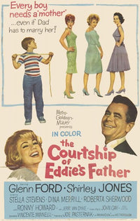 The Courtship of Eddie's Father Movie Poster Print featuring a heartwarming family theme.