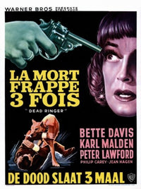 Dead Ringer Movie Poster Print showcasing cinematic drama.