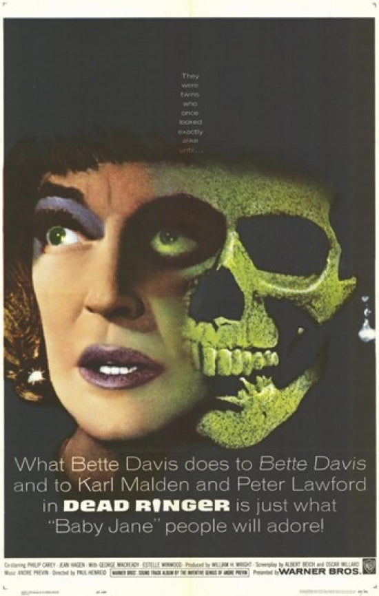 Dead Ringer Movie Poster showcasing captivating cinema art.