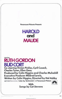 Harold and Maude Movie Poster Print featuring iconic film imagery.